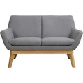 Lorell Quintessence Collection Loveseat, Gray, LLR68962