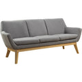 Lorell Quintessence Collection Sofa, Gray, LLR68963