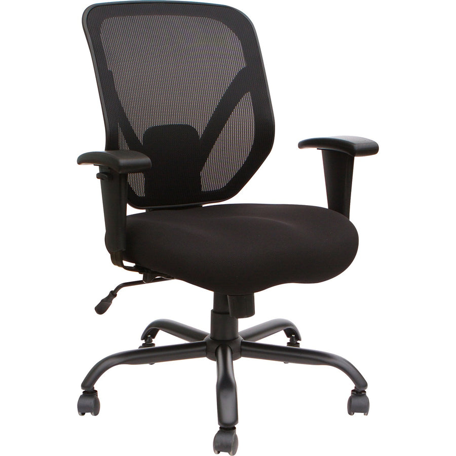 SOHO Big & Tall Mesh Back Chair, 29.5" x 42.1", Arm Width Adjustment, LLR81804