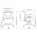 Lorell SOHO SOHO Big & Tall Mesh Back Chair, LLR81804