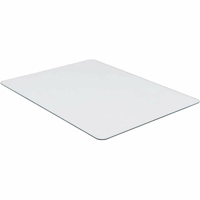 Lorell Tempered Glass Chairmat, Clear, LLR82833