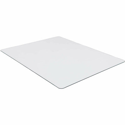 Lorell Tempered Glass Chairmat, Clear, LLR82835