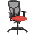 Lorell Premium Molded Tractor Seat For Ergomesh Frame, Red, LLR86214