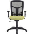 Lorell Premium Molded Tractor Seat For Ergomesh Frame, Green, LLR86215