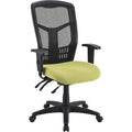 Lorell Premium Molded Tractor Seat For Ergomesh Frame, Green, LLR86215