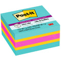 3M Post-it Super Sticky Notes Cube, Power Pink, 1 Pack, MMM2027SSAFG