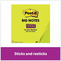 3M Post-it Super Sticky Big Notes, Green, MMMBN11G