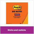 3M Post-it Super Sticky Big Note, Orange, MMMBN11O