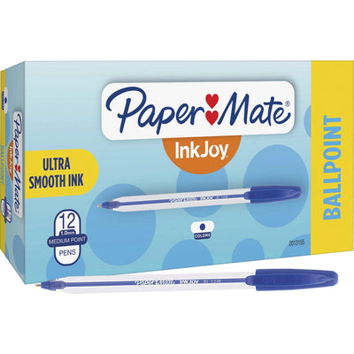 Newell Paper Mate InkJoy 50 Stick Ballpoint Pens, 1 Dozen, PAP2013155