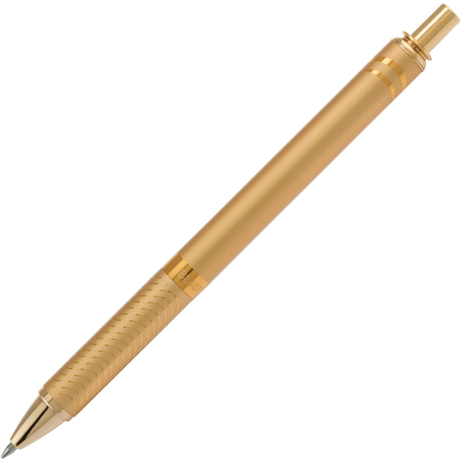 EnerGel Alloy Gel Ink Retractable Pen, Black, Plastic, Left Handed, PENBL407XABX