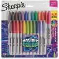 Newell Sharpie Cosmic Color Permanent Markers, 24 / Set, SAN2033573