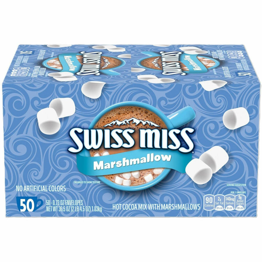 Swiss Miss® Milk Chocolate Hot Cocoa Mix, 50 / Box, SWM47492