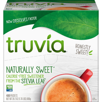 Cargill Truvia Sweetener Packets, 400 / Carton, TRU8890