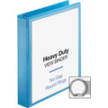Business Source Heavy-duty View Binder, Light Blue, 8 1/2" Width x 11" Length, BSN19652