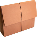 Business Source Letter Recycled File Wallet, Brown, 8 1/2" Width x 11" Length, 10 / Box, BSN26575BX