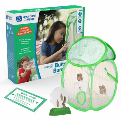 Educational Insights GeoSafari Jr. Butterfly Bungalow, Multi, EII5085