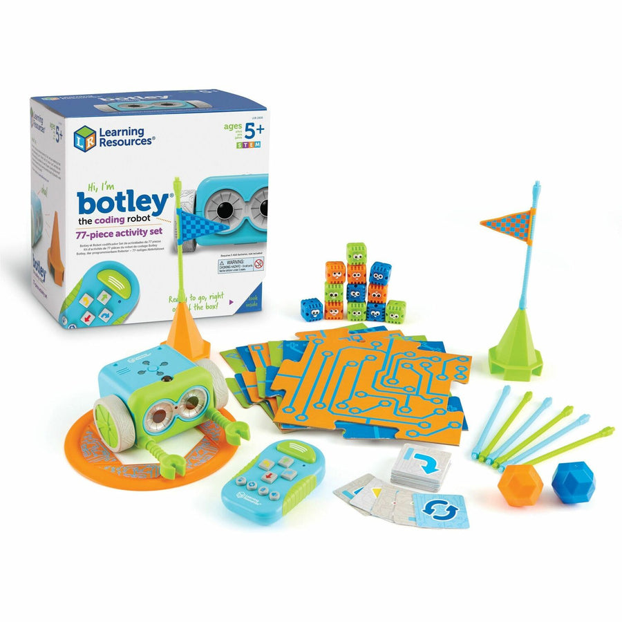 Learning Resources Botley the Coding Robot Activity Set, 9" x 6.2", 77, LRNLER2935