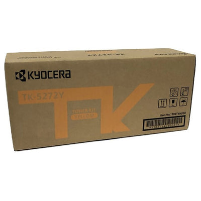Kyocera TK-5272Y Original Laser Toner Cartridge - Yellow -, KYOTK5272Y