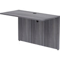 Lorell Essentials Series Bridge, Weathered Charcoal, LLR69556