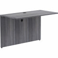 Lorell Essentials Series Bridge, Weathered Charcoal, LLR69556