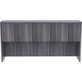 Lorell Essentials Series Stack-on Hutch with Doors, LLR69557