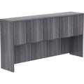 Lorell Essentials Series Stack-on Hutch with Doors, LLR69557