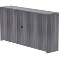 Lorell Essentials Series Stack-on Hutch with Doors, LLR69557
