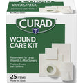Medline Curad Wound Care Kit, White, 1 Box, MIICUR1625V1