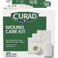 Medline Curad Wound Care Kit, White, 1 Box, MIICUR1625V1