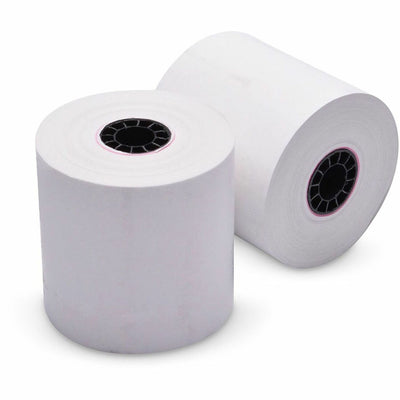 Iconex NCR Paper Thermal POS Grade 165' Register Rolls, White, 2 1/4" x 165 ft, 1 Pack, ICX90780079