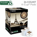 Keurig Dr Pepper Barista Prima Coffeehouse K-Cup French Roast Coffee, 4 / Carton, GMT6611CT