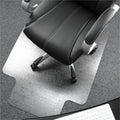 Floortex Polycarbonate Lipped Chair Mat for Carpets up to 1/2" - 35" x 47", Clear, FLRFC118923LR