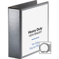 Business Source Heavy-duty View Binder, Black, 8 1/2" Width x 11" Length, BSN19750