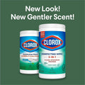 The Clorox Clorox Disinfecting Wipes, Bleach-Free Cleaning Wipes, White, 2 / Pallet, CLO01656PL