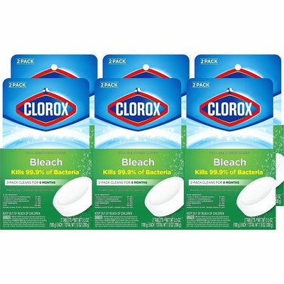 The Clorox Clorox Ultra Clean Toilet Tablets Bleach, White, 70 / Bundle, CLO30024BD