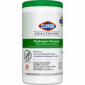 The Clorox Clorox Healthcare Hydrogen Peroxide Cleaner Disinfectant Wipes, White, 75 / Pallet, CLO30825PL