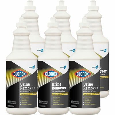 The Clorox CloroxPro™ Urine Remover for Stains and Odors Pull Top, White, 6 / Carton, CLO31415CT