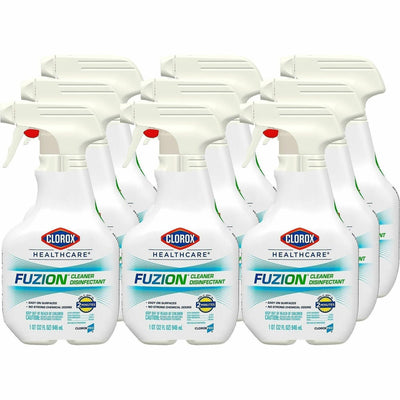The Clorox Clorox Healthcare Fuzion Cleaner Disinfectant Spray, Translucent, 2 / Pallet, CLO31478PL