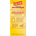 The Clorox Glad ForceFlex MaxStrength X-Large Kitchen Drawstring Trash Bags, Gray, 6 / Carton, CLO78913CT