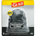 The Clorox Glad Strong Large Drawstring Trash Bags, Black, 2 / Pallet, CLO78952PL