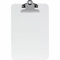 Business Source Plastic Clipboard, Clear, 6" Width x 9" Length, BSN01858