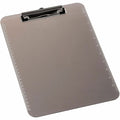 Business Source Transparent Plastic Clipboard, Smoke, 9" Width x 12" Length, BSN01870
