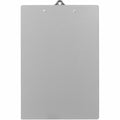 Business Source Aluminum Clipboard, Silver, 8 1/2" Width x 11" Length, BSN86259