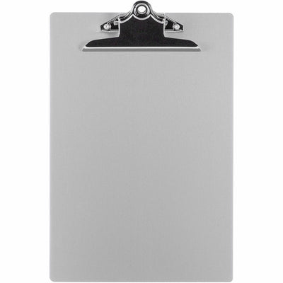 Business Source Aluminum Clipboard, Silver, 8 1/2" Width x 11" Length, BSN86259