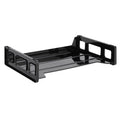 Business Source Smart Sorter Letter Tray/Organizer, Black, 1 Box, BSN26372