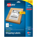 Avery White Rectangle Labels TrueBlock, 8�" x 5�", for Laser and Inkjet Printers, 1 Pack, AVE8126