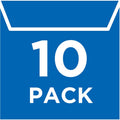 Avery Vinyl Self-Adhesive Media/CD/DVD Pockets, Clear, 1 Pack, AVE73721