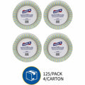 Genuine Joe 10" Printed Paper Plates, Assorted, 4 / Carton, GJO10319CT