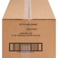 Genuine Joe 7" Printed Paper Plates, Assorted, 4 / Carton, GJO10321CT