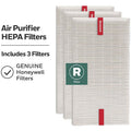 Honeywell HEPA Air Purifier R Filter, White, 3 / Pack, HWLHRFR3